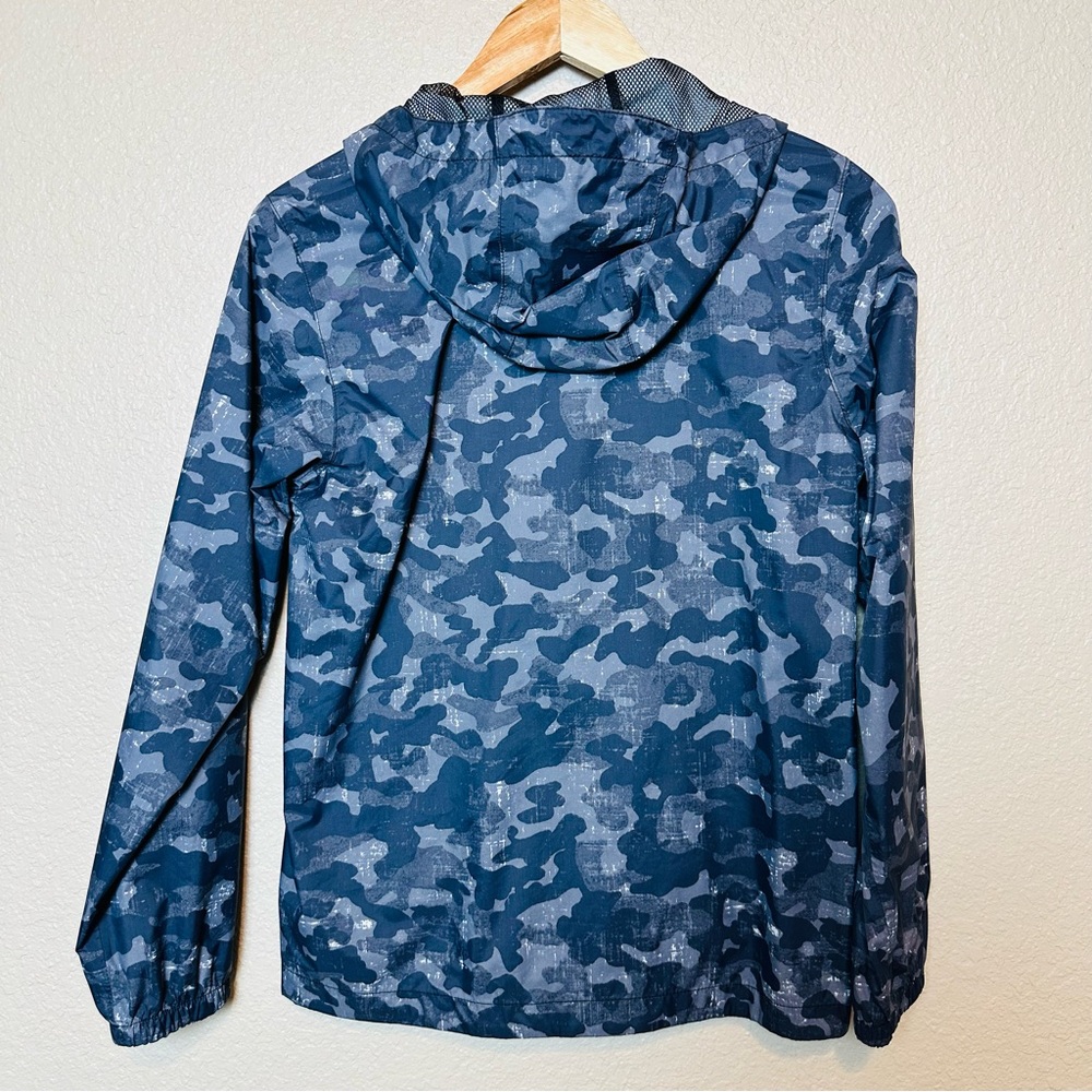 The North Face Boys Camo Windbreaker Lightweight Jacket Size Large - Picture 4 of 7